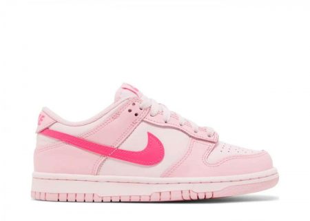 Kids Dunk |  Nike Dunk Low Triple Pink (GS) Medium Soft Pink/Hyper Pink/Pink Foam