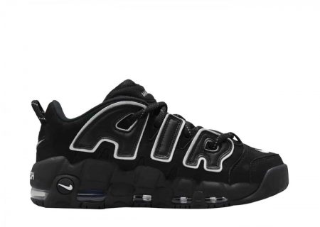 Mens Uptempo |  Nike Air More Uptempo Low AMBUSH Black Black/White/Black